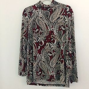 SUSAN GRAVER DRESS SHIRT SIZE L